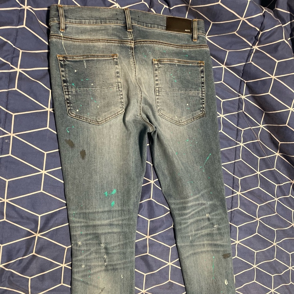 MENS AMIRI JEANS SIZE 36 - Picture 2 of 2